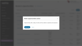 A modal that says "Make opportunities active. Opportunities with a status of active will be visible to students and educators." The button says "Make active"